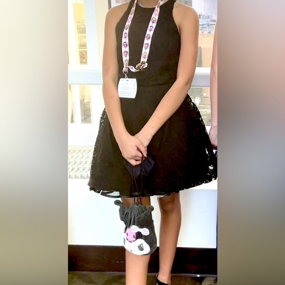Mossimo black lace overlay dress - Picture 2 of 2